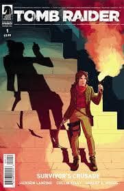 جلد کتاب تامب رایدر 1 - TOMB RAIDER 01 — کتاب آراد