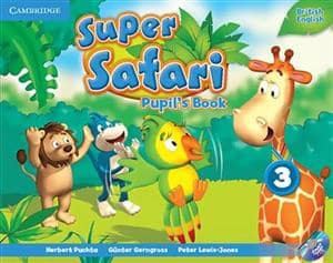 جلد کتاب Super Safari 3 دوره دو جلدی همراه با CD