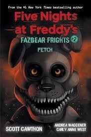 جلد کتاب Five nights at freddy.s 2
