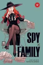 جلد کتاب خانواده جاسوس 12 Spy x Family