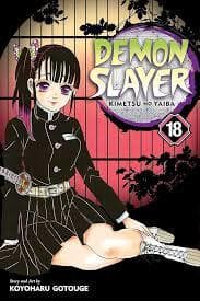 جلد کتاب دمون اسلایر Demon Slayer 18