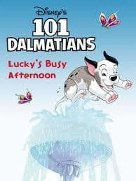 جلد کتاب walt disney 14: 101 Dalmatians Luckys Busy afternoon