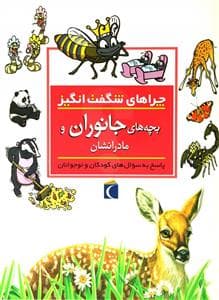 جلد کتاب چراهای شگفت انگیز - بچه های جانوران و مادرانشان