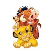 جلد کتاب walt disney 28: the lion king: a wild night out
