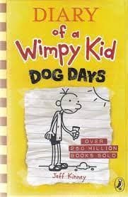 جلد کتاب خاطرات به چلمن ارجینال 4 - diary of a wimpy kid dog days