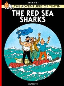 جلد کتاب The Red Sea Sharks تنتن TINTIN