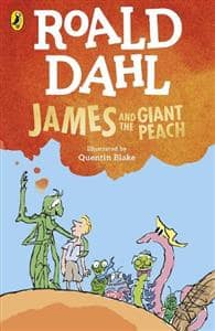 جلد کتاب James and the Giant Peach جیمز و هوی غولپیکر