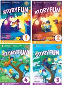 جلد کتاب StoryFun همراه با Cd