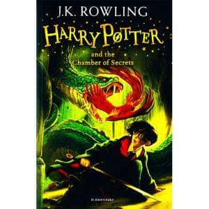 جلد کتاب هری پاتر 2 حفره اسرار آمیز لاتین - Harry Potter and the chamber of secrets
