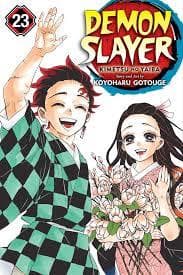 جلد کتاب دمون اسلایر Demon Slayer 23