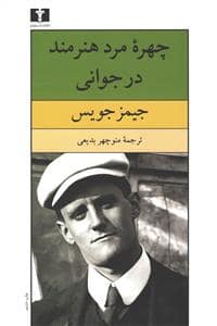جلد کتاب چهره مرد هنرمند در جوانی — نیلوفر