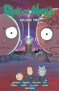 جلد کتاب Rick and Morty - Volume Two ریک اند مورتی