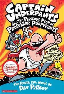 جلد کتاب کاپیتان زیرشلواری ارجینال 4 - Captain Underpants
