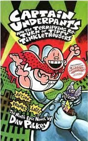 جلد کتاب کاپیتان زیرشلواری ارجینال 9 - Captain Underpants