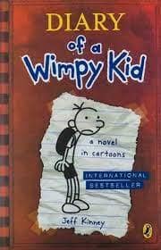 جلد کتاب خاطرات بچه چلمن ارجینال 1 - diary of a wimpy kid