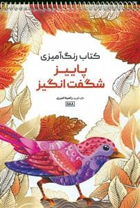 جلد کتاب کتاب رنگ آمیزی پاییز شگفت انگیز — حتمی