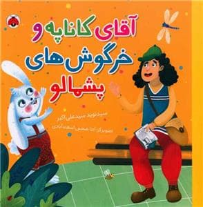 جلد کتاب آقای کاناپه و خرگوش های پشمالو