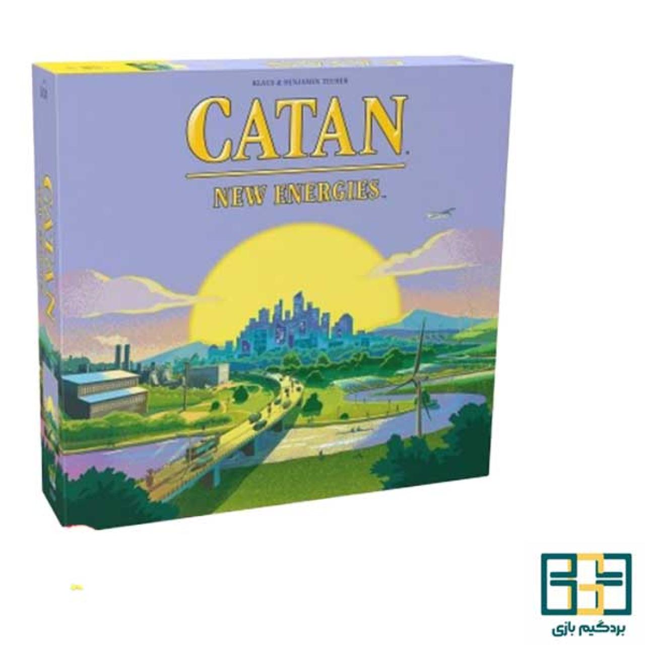 تصویر جعبه بازی بازی رومیزی کاتان انرژیهای نوین (Catan New Energies)